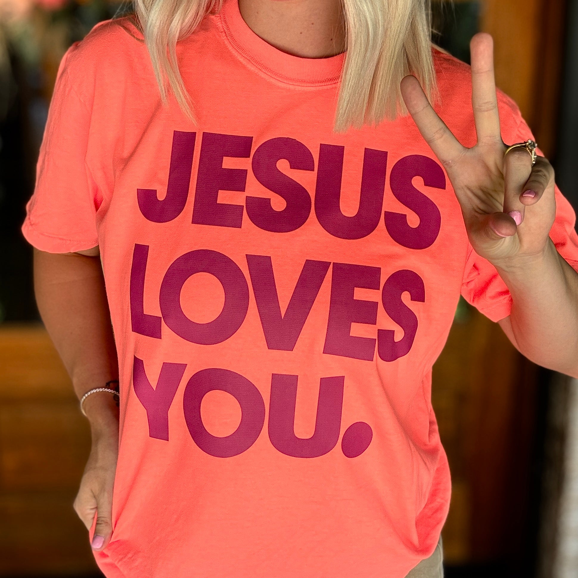 Jesus Loves You Graphic Tee